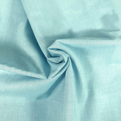Craft Cotton, Sky Blue Organic Oxford Chambray, Cotton Fabric