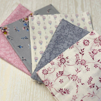 Liberty, Wiltshire Shadow and Floral, Quilting Cotton Fabric Bundle