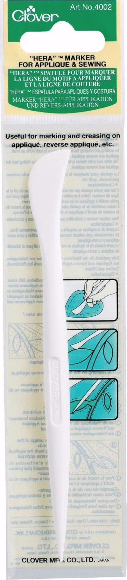 clover hera marker for quilting, haberdashery, craft and sewing projects. -  Sunnyside Fabrics UK