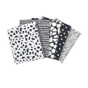 Monochrome Cotton Fabric, Abstract Spots - Sunnyside Fabrics UK - black and white, black and white patchwork fabric, craft Cotton Company, monochrome, monochrome cotton fabric, monochrome fabric, monochrome patchwork fabric, spots fabric, spotty black and white fabric, spotty cotton fabric, spotty fabric, The craft cotton company - {{product.type}} - sunnysidefabricsuk.com