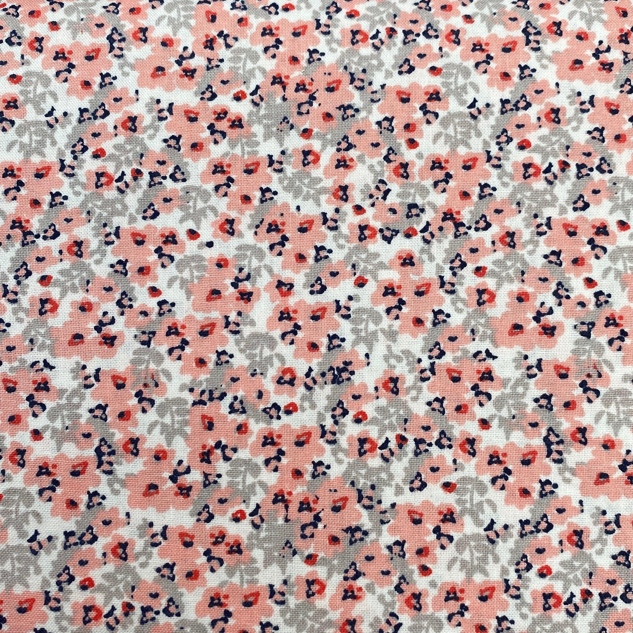 Pink Ditsy Floral, Cotton Fabric  Sunnyside Fabrics UK - Sunnyside Fabrics  UK