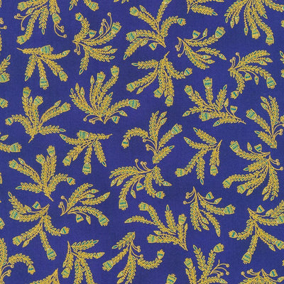 Royal, Ancient Beauty, Robert Kaufman Fabric - Sunnyside Fabrics UK - Ancient Beauty, gold, Gold and Cream, Gold metallic, gold metallic cotton fabric, gold Metallic Sparkle, gold patchwork fabric, gold sparkle, gold thread, jaikumari robert kaufffman, robert kauffman - {{product.type}} - sunnysidefabricsuk.com