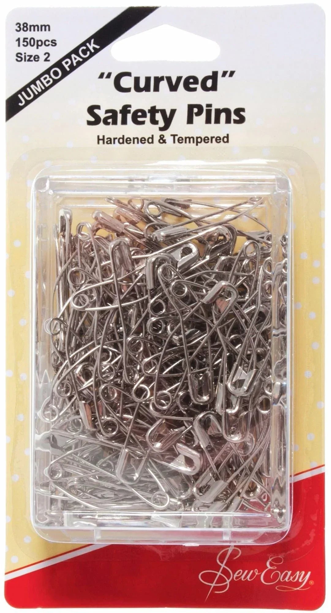Sew Easy curved safety pins for quilting, haberdashery, craft and sewing  projects. - Sunnyside Fabrics UK