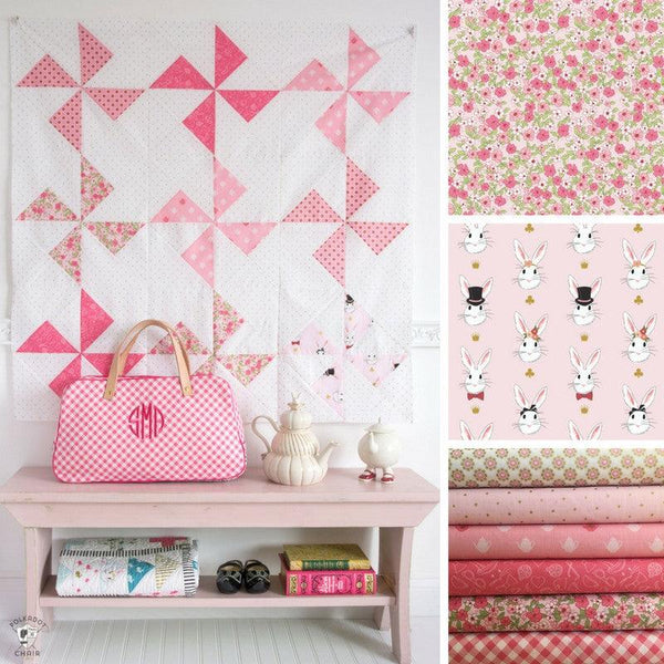 Free Baby Quilt Tutorial Turnstile Quilt from The Polka Dot Chair ...