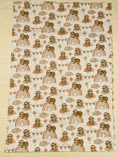Jersey Sloths Print Remnants