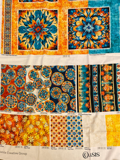 Quilt Panel Oasis Charity Sample Pack 025
