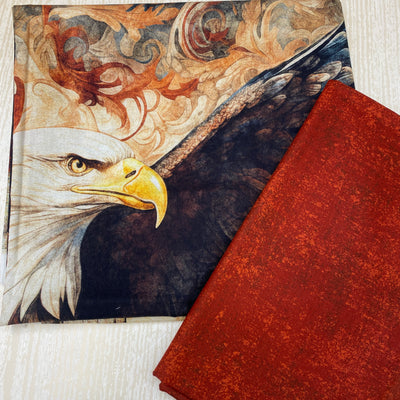 Eagle Block Quilt Panel Charity Sample Pack 022