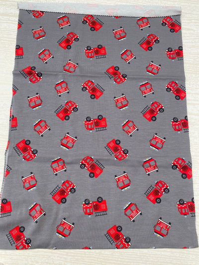 Jersey Fire Engines Print Remnants