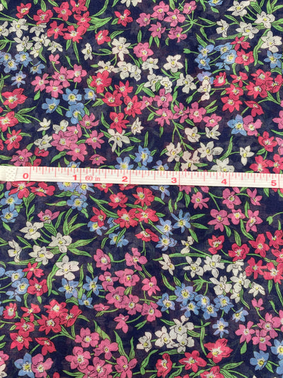 Viscose Small Floral Remnant