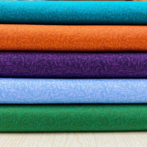 William Morris, Willow Bough Jewel Tones Cotton Fabric