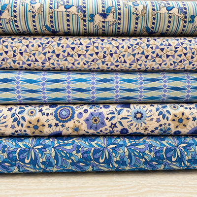 Liberty Summer Fair Carousel Quilting Cotton Fabric Bundle ⭐ Best Seller