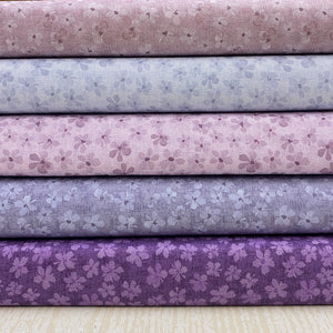 Petal Palette Purple Tones Bundle Quilting Cotton Fabric – Debbie Shore