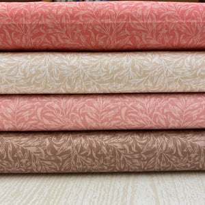William Morris, Willow Bough, Pretty Pinks Cotton Fabric