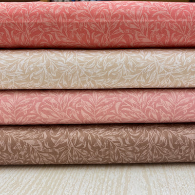 William Morris, Willow Bough, Pretty Pinks Cotton Fabric
