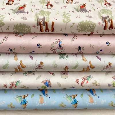 Peter Rabbit Tales of the Burrow Fabric – Forest Foraging | Craft Cotton Co.