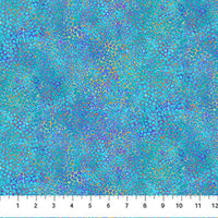 Northcott Shimmer Pebbles Deep Sea Cotton Fabric by Deborah Edwards