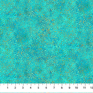 Northcott Fabrics River Rocks Lagoon Cotton Fabric