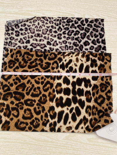 Jersey Animal Print Remnants