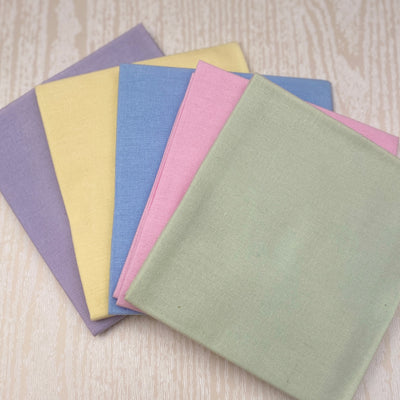Pastel Colours Cotton Fat Quarters