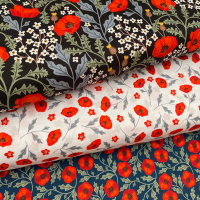 Silent Solace Quilting Cotton Fabric Bundle | The Craft Cotton Co