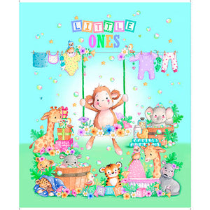 Little Ones Quilt Panel