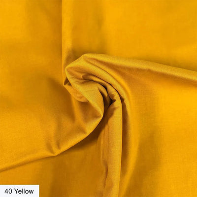 Yellow, Organic Premium Plain Cotton
