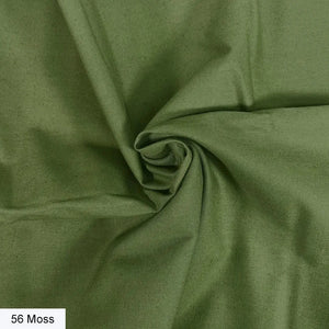Moss, Organic Premium Plain Cotton