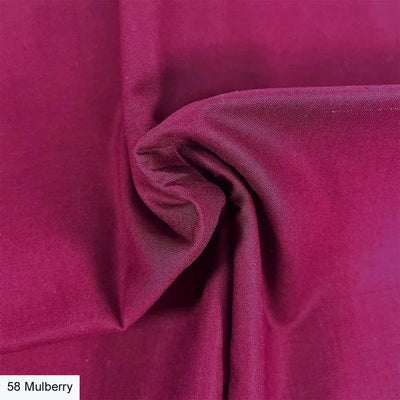 Mulberry, Organic Premium Plain Cotton