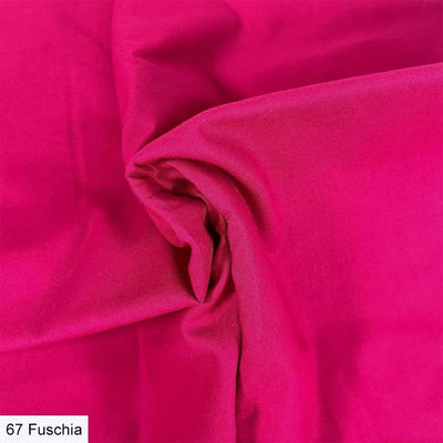 Fuschia, Organic Premium Plain Cotton