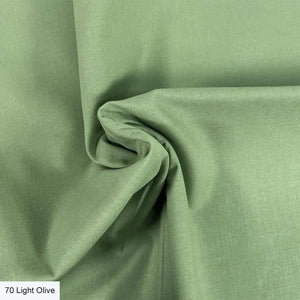 Light Olive, Organic Premium Plain Cotton