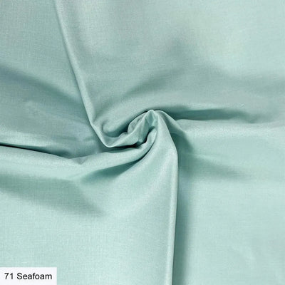 Seafoam, Organic Premium Plain Cotton