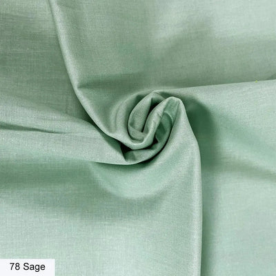 Sage, Organic Premium Plain Cotton