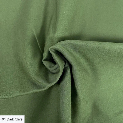 Dark Olive Organic Premium Plain Cotton