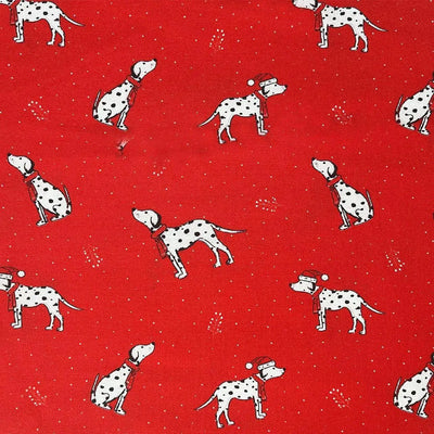 Dalmations, Christmas Pets Cotton Fabric