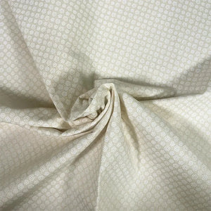 Low Volume Abstract Ivory Dot Cotton Fabric | The Craft Cotton Company