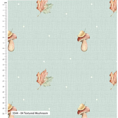 Falling Leaves, Textured Mushroom, Mari Caliart