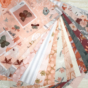 Petite Patchwork Pack, Bud to Bloom Cotton Fabrics