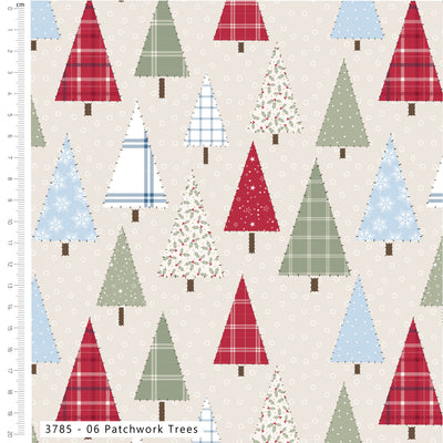 Holly Jolly Patch – Patchwork Trees | Craft Cotton Co