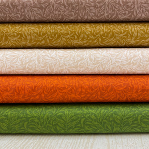 William Morris, Willow Bough Earth Tones Cotton Fabric