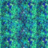 Camelot Fabrics, Abstract Circles Multicoloured, Sonny in the Sunflowers Cotton Fabric