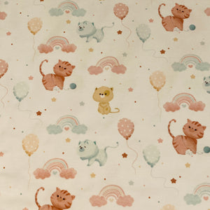 Jersey Kittens Print Remnants