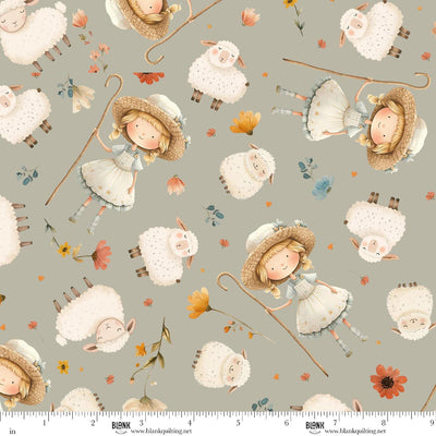 Nursery Rhyme Time Little Bo Peep 4845-90  | Blank Quilting Children's Cotton Fabric