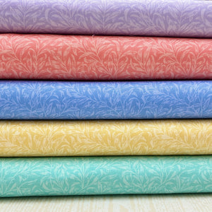 William Morris, Willow Bough Pastel Tones Cotton Fabric