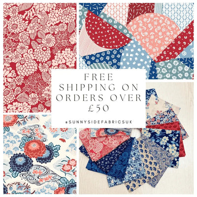 Liberty Quilting Cotton Fabric, Patricias Rose, Arthurs Garden