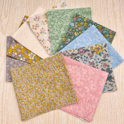 Liberty, Etty Rose, Strips Heirloom Spring, Quilting Cotton Fabric