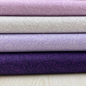 William Morris, Willow Bough, Lilac Tones Cotton Fabric