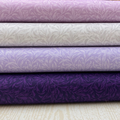 William Morris, Willow Bough, Lilac Tones Cotton Fabric