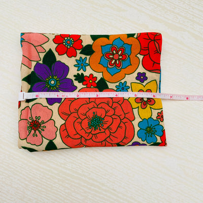 Viscose Bright Floral Remnant