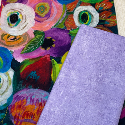 Quilt Panel Blooming Bouquet Charity Sample Pack 024