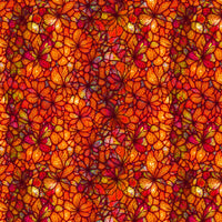 Camelot Fabrics, Amber Circles Sonny in the Sunflowers Cotton Fabric